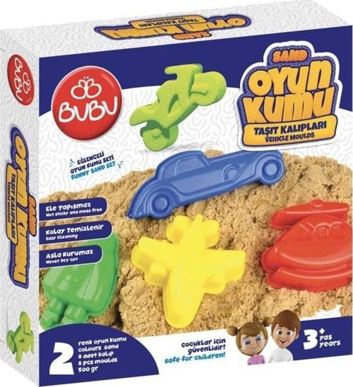 Oyun Kumu ve Araç Kalıplı Set 500 gr