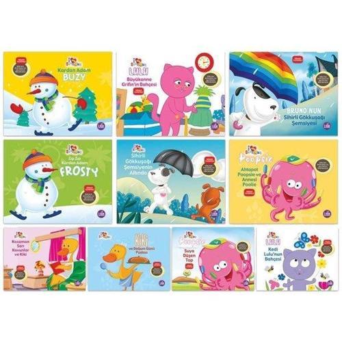 Dahi Çocuk Seti - Hikaye Boyama ve Aktivite Bir Arada 10 Kitap Takım