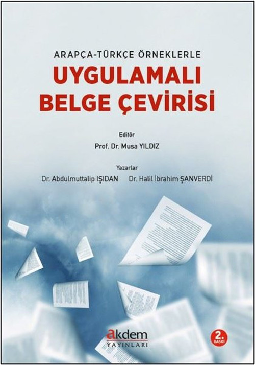 Arapça - Türkçe Örneklerle Uygulamalı Belge Çevirisi