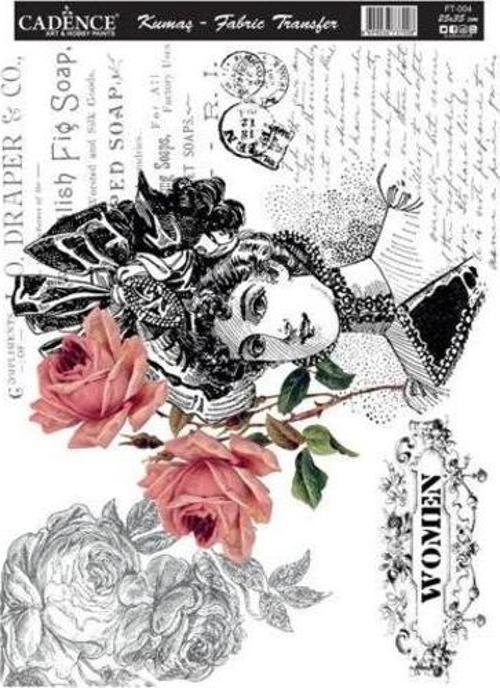 Kumaş Transfer 25x35 cm. FT-04