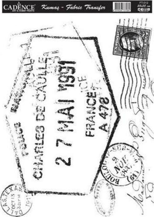Kumaş Transfer 25x35 cm. FT-12