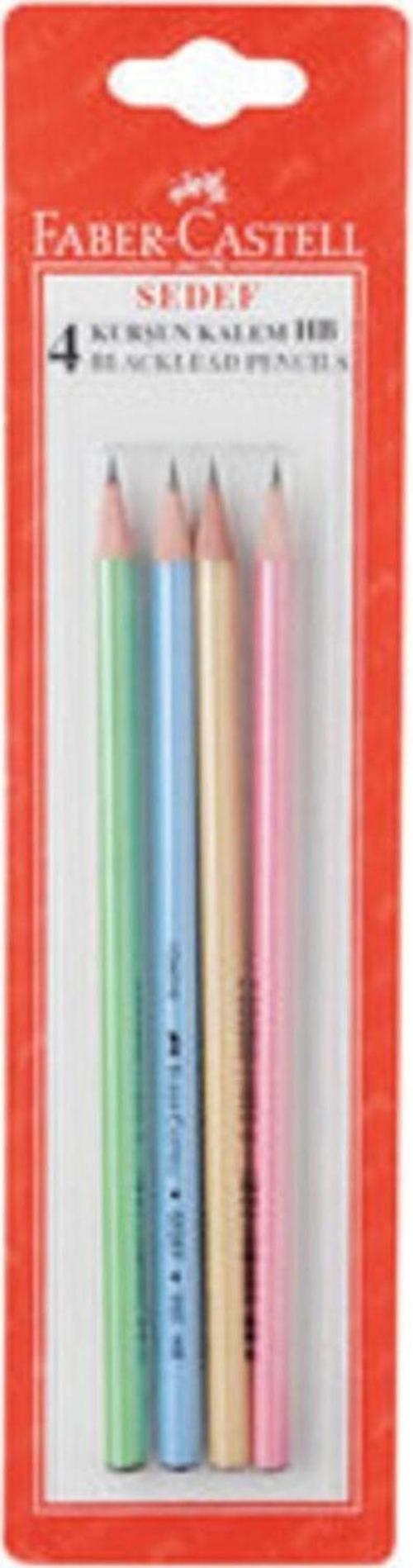 Faber-Castell Sedef Kurşun Kalem 4'lü