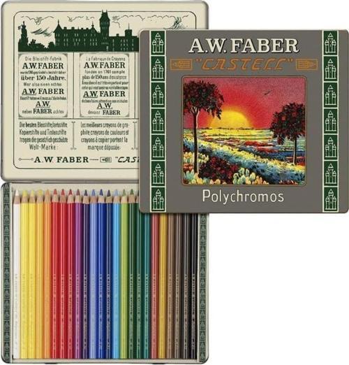 Faber-Castell Polychromos A.W.Faber Kuru Boya 24 Renk