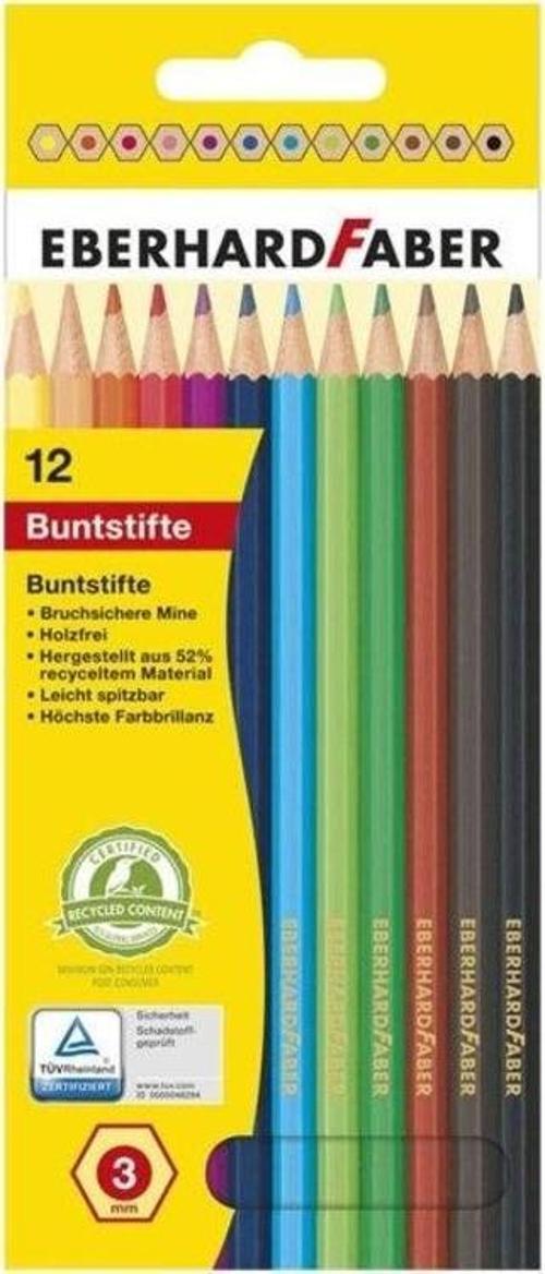 Kuru Boya Kalemi 12 Renk 3mm Mine
