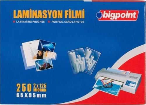 Laminasyon Filmi 65x95mm 125 Mikron 100'lü Kutu