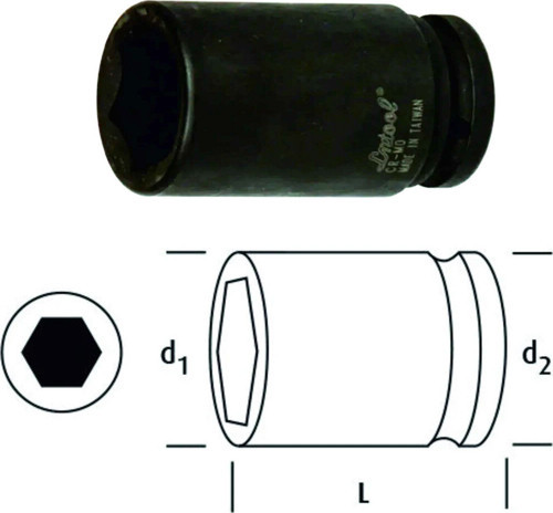LN12S21 Lokma 1/2'' 21mm