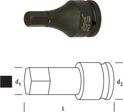 LN34A21 Allen Lokma 3/4'' 21 mm