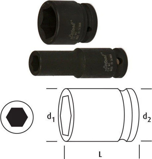 LN38S11 Lokma 3/8'' 11mm