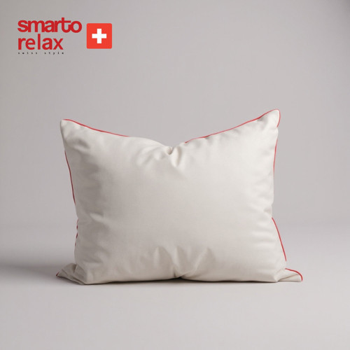 Smarto Relax Tekli 70X55 cm Yatak Yastığı – Karışım Elyaf Dolgu,pamuklu Kumaş, Anti-Bakteriyel Büyük Boy