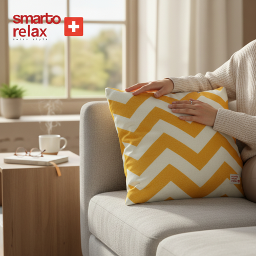 Smarto Relax İçi Dolgulu Kırlent 45x45 cm Kare – Salon & Berjer Kırlenti