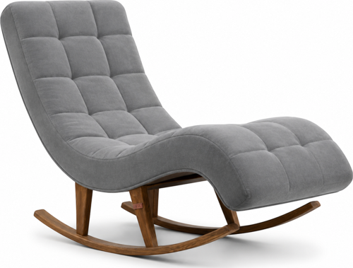 Smarto Relax Napoli Sallanan Ergonomik Dinlenme Koltuğu TV Koltuğu Berjer (Gri)
