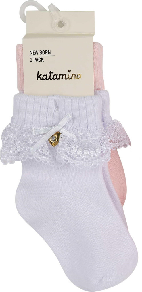 Amy 2'li Aks. Bebek Soket K44024 Asorti