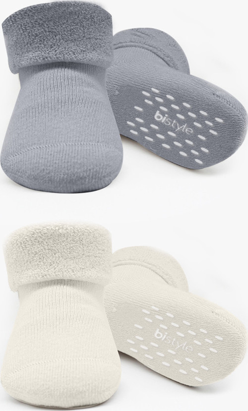 2li Havlu Soket Kaymaz Basic Boy 10508 Gri