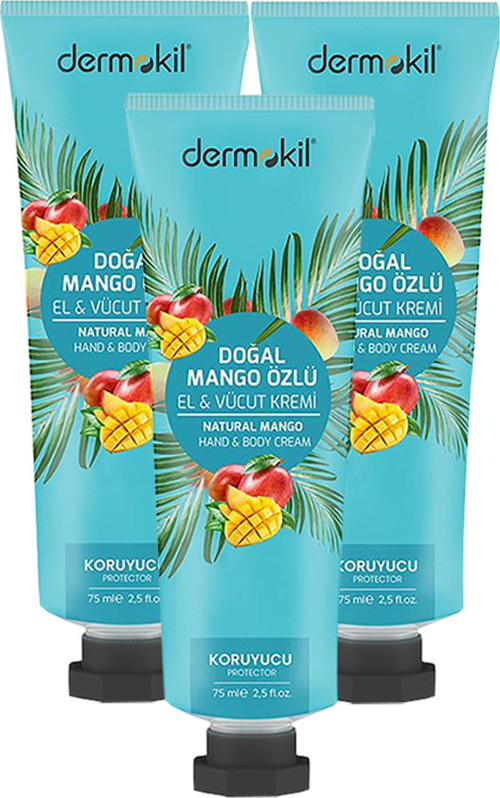 Mango Özlü El Ve Vücut Kremi 75 Ml X 3 Adet