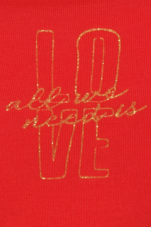 Love Modal Külot - Kırmızı