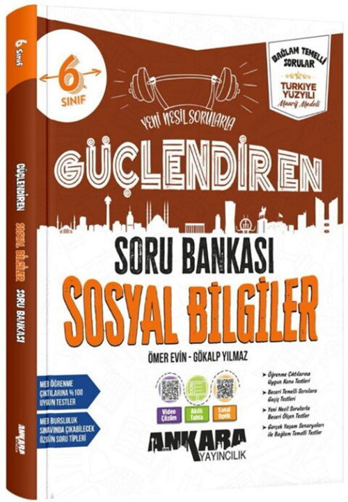 Ankara 6. Sınıf Sosyal Bilgiler Güçlendiren Soru Bankası Ankara Yayıncılık