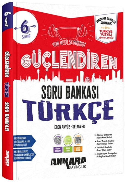 Ankara 6. Sınıf Türkçe Güçlendiren Soru Bankası Ankara Yayıncılık