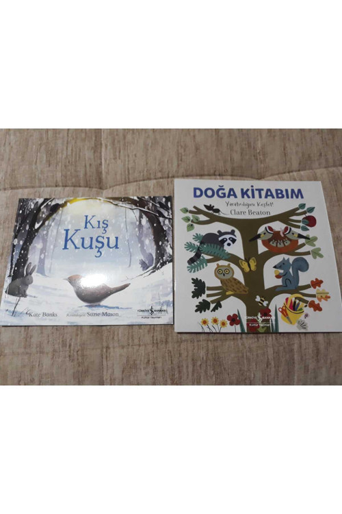 Türkiye İş Bankası Kültür Yayınları Okul Öncesi Çocuklar İçin Doğa Kitabım-Kış Kuşu