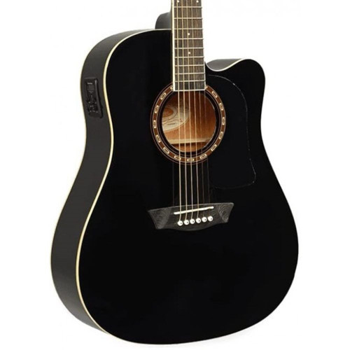 AD5CEB Apprentice 5 Serisi Siyah Elektro Akustik Gitar