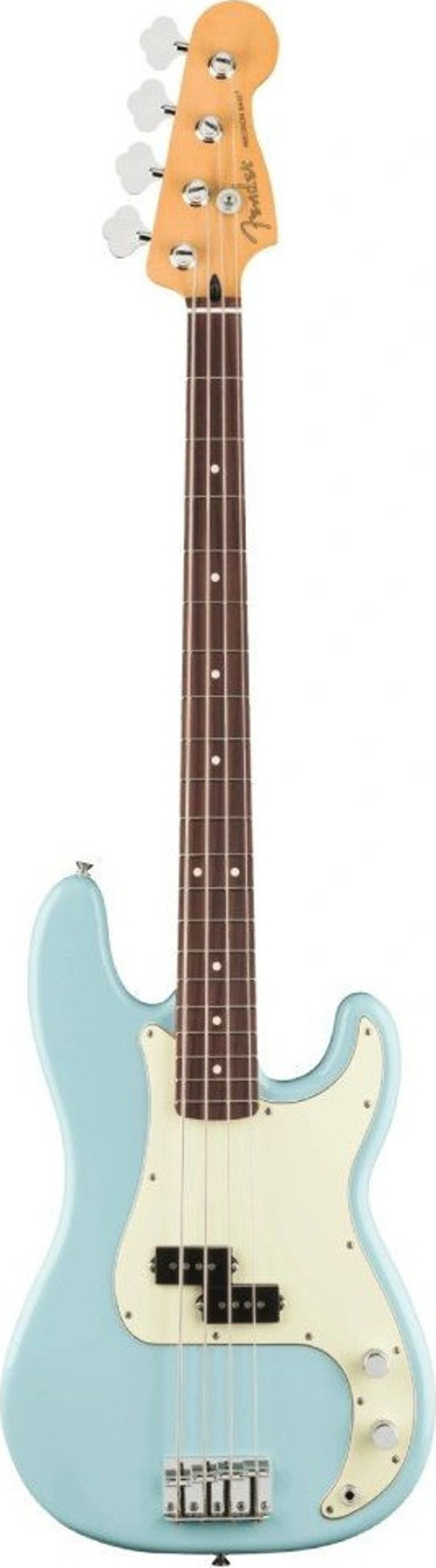 75th Anniversary Player II Precision Bass Gülağacı Klavye Daphne Blue Bas Gitar
