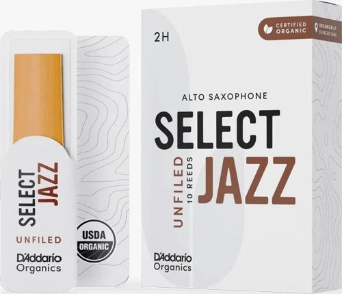 Organic Select Jazz Alto Saksafon Kamışı 10'lu Paket No:2 Hard