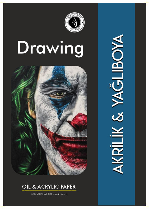 Sketchpad Sketchbook Yağlıboya Akrilik Boya Çizim Defteri