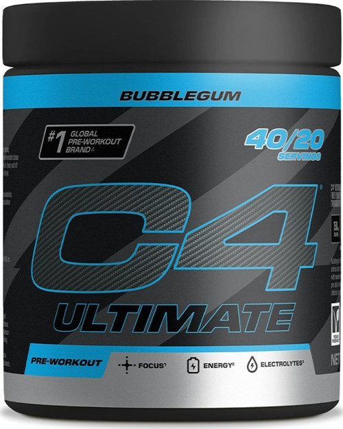 C4 Ultimate Preworkout 380g Bubble Gum 40 Servis