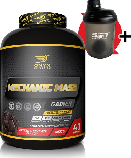 Mechanic Mass Gainer 4000 Gr (çikolata) Karbonhidrat Kilo Aldırıcı