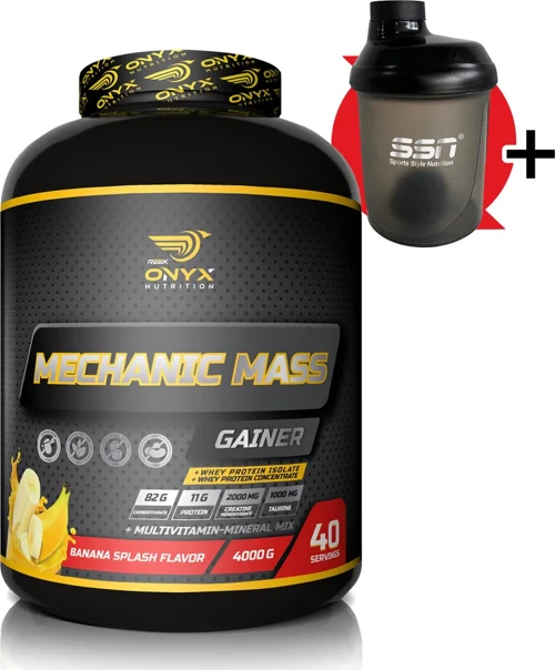 Mechanic Mass Gainer 4000 Gr (muz) Karbonhidrat