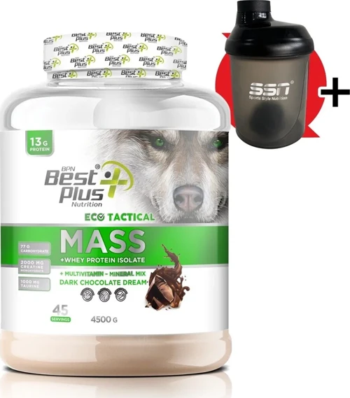 Eco Tactical Mass 4500 Gr (Çikolata) Karbonhidrat Kilo Aldırıcı
