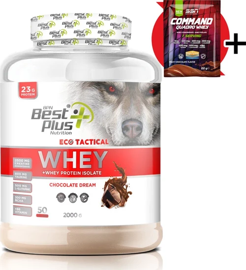 Eco Tactical Whey 2000 Gr (Çikolata) Protein Tozu