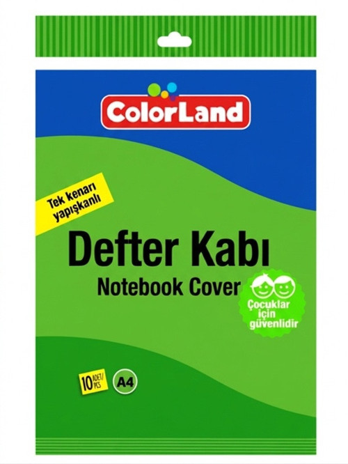 Hazır Defter Kabı A4 10Lu Yeşil - 2 paket