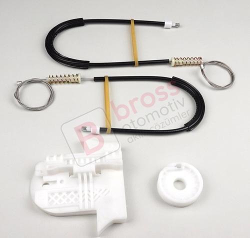 Ford Mondeo MK4 BA7 2007-2015 4/5 Kapı 7S71A27000 İçin Arka Sağ Kapı Cam Kriko Tamir Seti