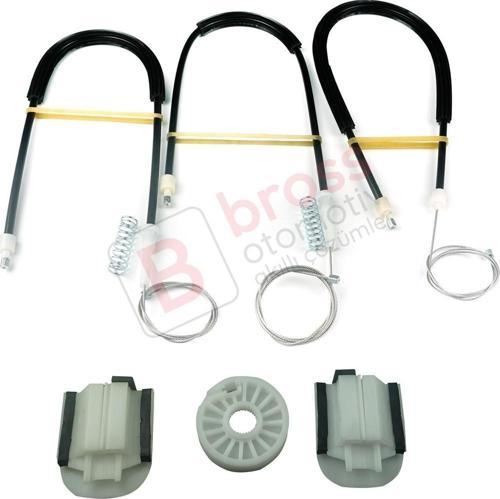 Ford Mondeo MK4 BA7 2007-2015 4/5 Kapı 7571A23201 İçin Ön Sol Kapı Cam Kriko Tamir Seti