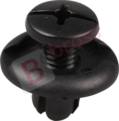 Honda & Acura İçin 10 Adet Ön Çamurluk Klipsi Siyah 91512 SM4 003