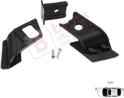 BMW 3 Series E90 E91 E92 E93 63116942726 İçin Sağ Ön Far Ayak Tamir Seti 