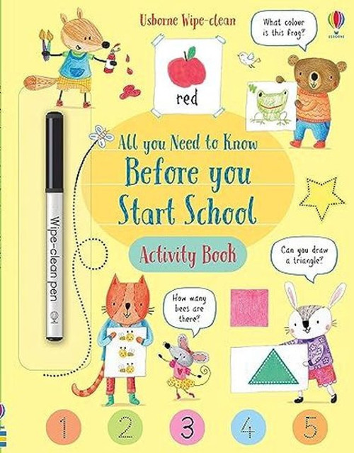 Wipe-Clean All You Need to Know Before You Start School Activity Book