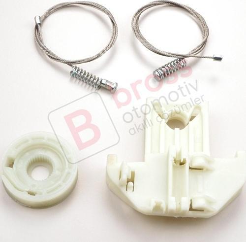 Jaguar X Type X400 2001-2009 4/5 Kapı C2S44894 İçin Elektrikli Arka Sağ Cam Kriko Tamir Seti