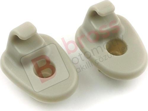 Jeep Liberty Dodge Nitro İçin 2 Adet Güneşlik Klipsi 1AR26BD1AA