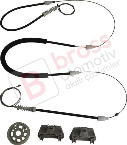 Chrysler 300 2005-2010 Dodge Charger LX 2006-2010 Magnum 2005-2008 İçin Ön Sağ Cam Kriko Tamir Seti