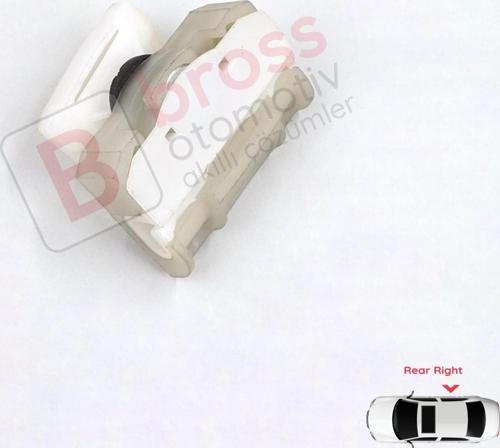 Mercedes S320 W220 1998-2005 İçin Ön Sağ Kapı Cam Kriko Klipsi