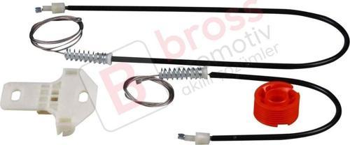 DAF CF65 CF75 CF85 XF95 XF105 2001-2013 1779727 İçin Sol Kapı Cam Kriko Tamir Seti