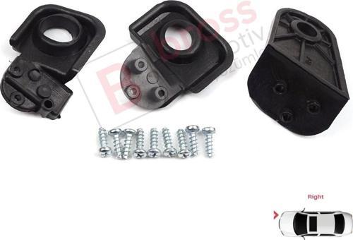 Fiat Doblo Box MPV 119 223 2005-2010 İçin Sağ Ön Taraf Far Tamir Seti 