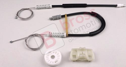 Peugeot 607 9D 9U 1999-2010 9632243180 9224A0 İçin Arka Sağ Kapı Cam Kriko Tamir Seti