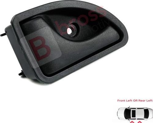 Renault Kangoo 1997-2007, Twingo 1993-2007 İçin İç Kapı Kolu Siyah: 7700309313 Ürün Sol Kapı İçindir
