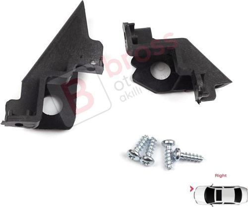 VW Polo MK5 6R 6C 61 2009-2016 6R0998226 İçin Sağ Ön Far Ayak Tamir Seti 