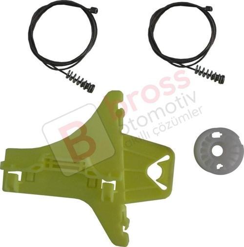 VW Tiguan MK1 5N 2007-2018 5-Kapı SUV 5N0839462 İçin Arka Sağ Kapı Cam Kriko Tamir Seti