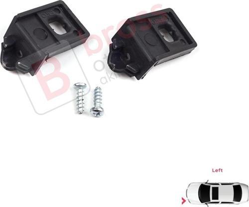 VW Touran MK1 2003-2010 Caddy MK3 2004-2010 1T0998225 İçin Sol Ön Far Ayak Tamir Seti 