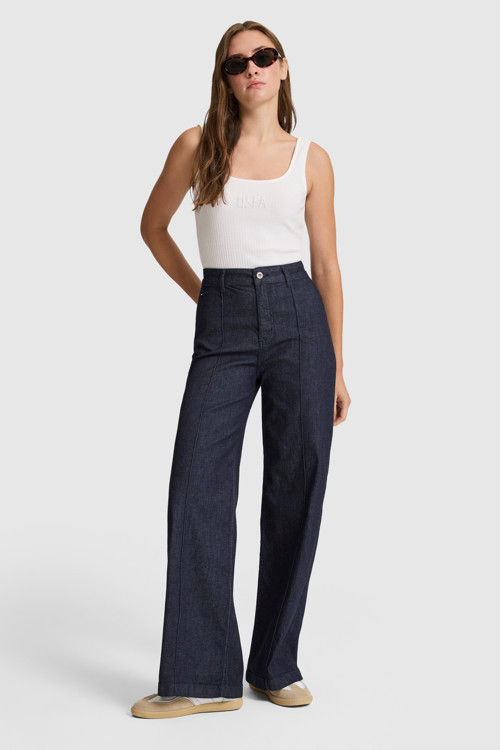 Kadın Eflatun Jean Pantolon 50325215-DN0013