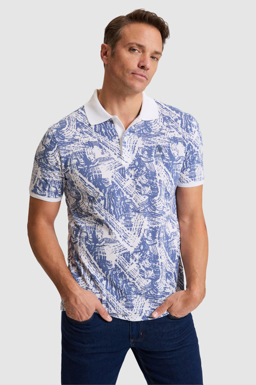 Erkek İndigo Regular Fit Polo Yaka Tişört 50322477-VR028